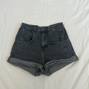 BDG High Rise Stretch Rolled Hem Short